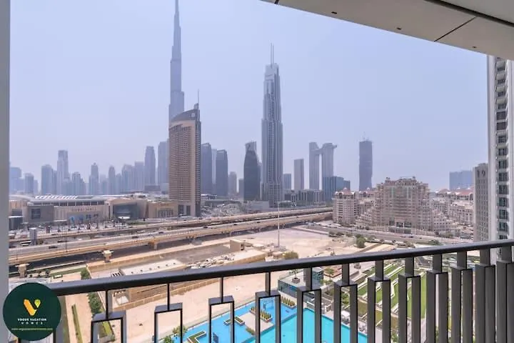 Vogue Downtown Views Ll - Burj Khalifa View Near Dubai Mall Apartment