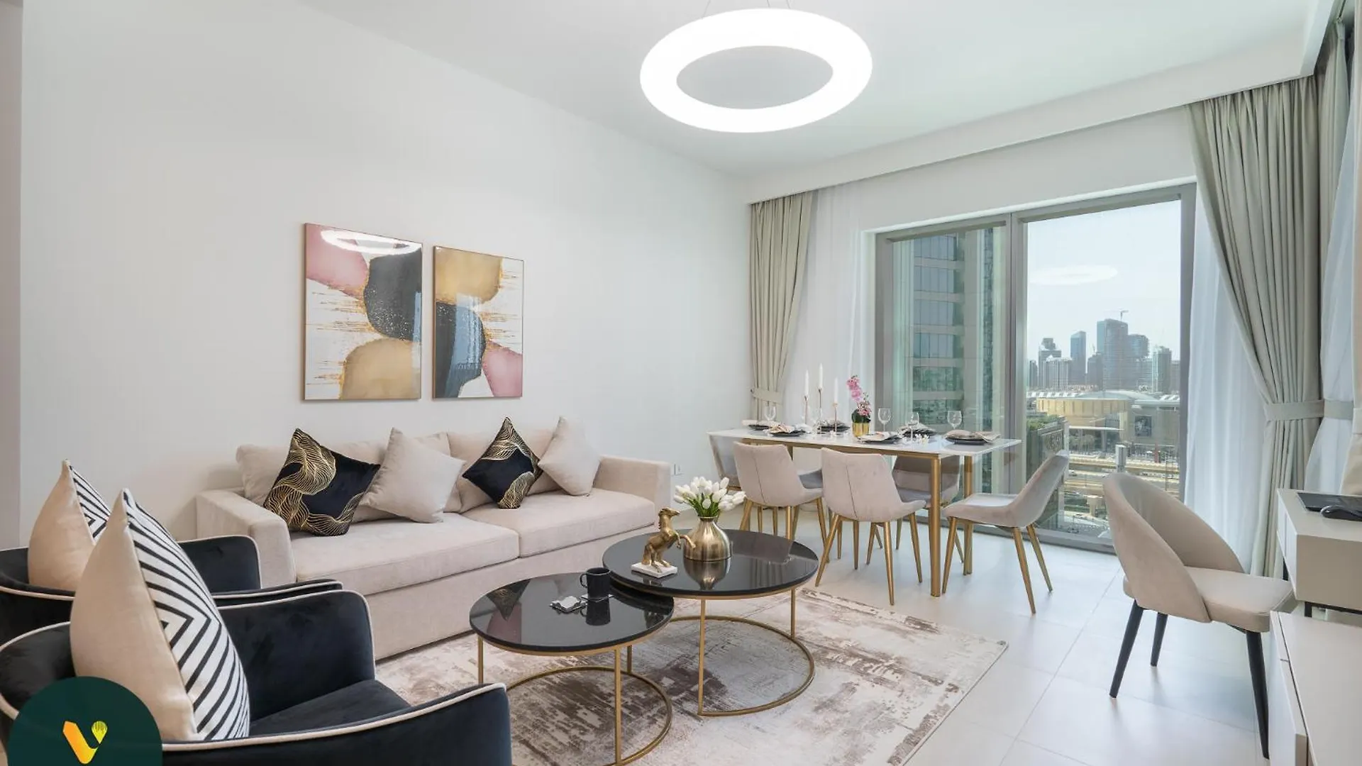 Vogue Downtown Views Ll - Burj Khalifa View Near Dubai Mall Apartment 0*,